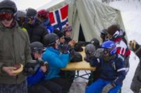 Godt med en pause i bakken Godt med en pause i bakken