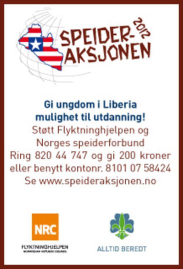 nettannonse speideraksjonen 2012 høy nettannonse speideraksjonen 2012 høy