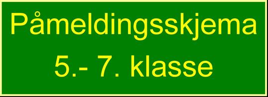 Påmelding Sommerleir Påmelding Sommerleir